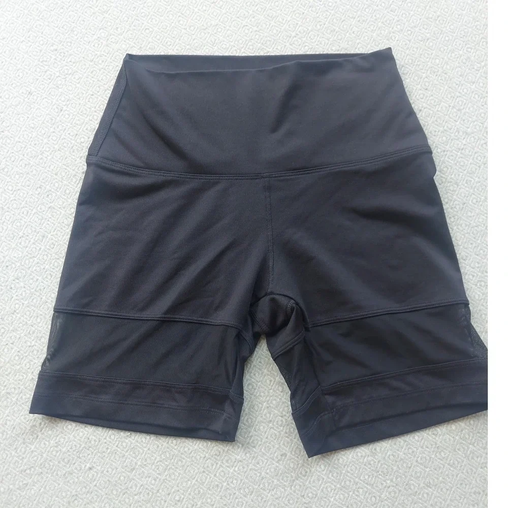 PINK Activewear Bundle Women Small Black Grey Pink Shorts Leggings Lot 7pc Mixed - Picture 2 of 16
